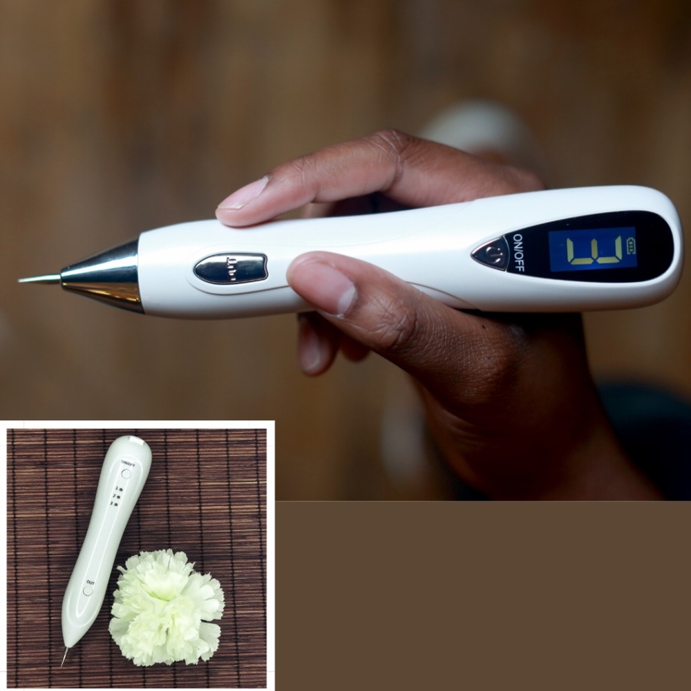 Skin Tag Tattoo Wart Mole Remover Skin Care Beauty Tool 2-Pack USB Charger